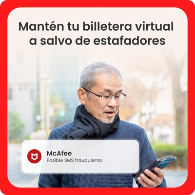 McAfee - Protección de billetera virtual - Banner