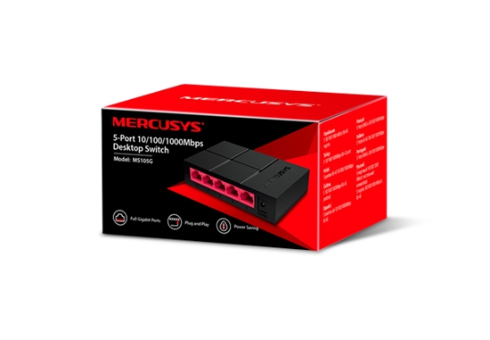 Mercusys MS105G box view