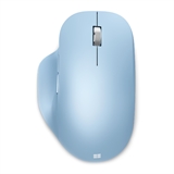 Microsoft Bluetooth Ergonomic - Mouse, Wireless, Bluetooth, Optic, 1000 dpi, Pastel Blue