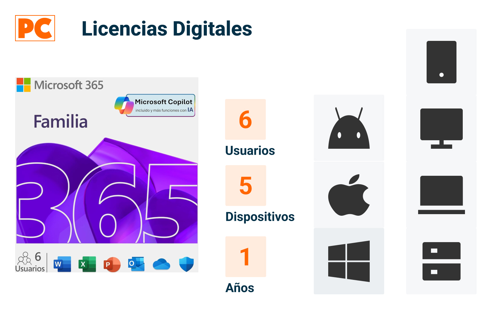Microsoft 365 Family en Panamá | Pana Compu