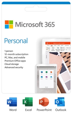 Microsoft 365 Personal Tarjeta de Activación