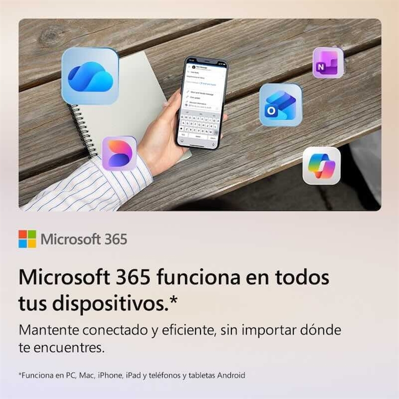 Microsoft 365 - Productividad en todos tus dispositivos