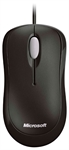 Microsoft Basic - Mouse, Cable, USB, Óptico, 800 dpi, Negro