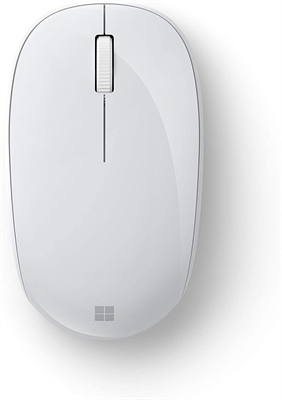 Microsoft Bluetooth Mouse Inalambrico Glaciar Vista de Arriba