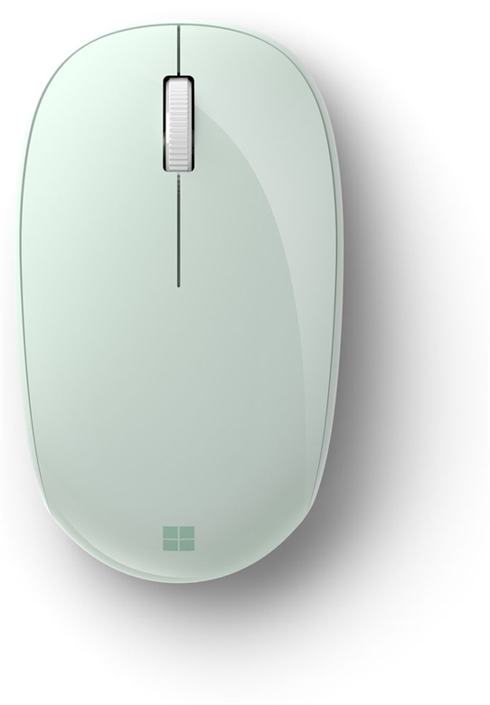 Microsoft Bluetooth Mint Wireless Mouse Top View
