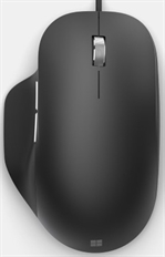 Microsoft Ergonomic  - Mouse, Cable, USB, Óptico, 1000 dpi, Negro