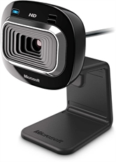 Microsoft LifeCam HD-3000 - Webcam, 720p Resolution, 30 fps, USB 2.0, Black