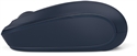 Microsoft Mobile 1850 Wool Blue Wireless Mouse Side View