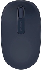 Microsoft Mobile 1850 - Mouse, Inalámbrico, USB, Óptico, 1000 dpi, Azul Lana