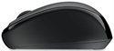 Microsoft Mobile 3500 Black Wireless Mouse Side View