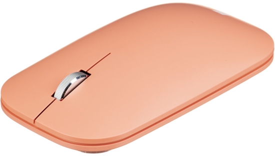 Microsoft Modern Mobile Mouse Inalambrico Bluetooth Durazno Vista Isometrica