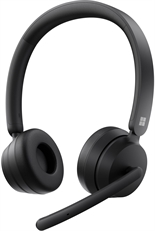 Microsoft Modern Wireless Headset - Headset, Estéreo, Supraurales, Inalámbrico, Bluetooth, 100Hz-10KHz, Negro