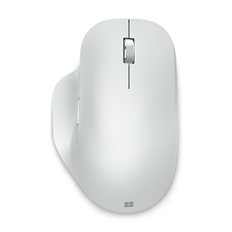 Microsoft Bluetooth Ergonómico - Mouse, Inalámbrico, Bluetooth, Óptico, 1000 dpi, Blanco