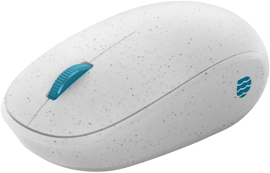 Microsoft Ocean Plastic White Mouse Isometric