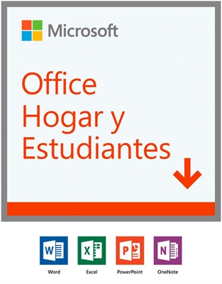 Microsoft Office Hogar y Estudiantes 2019 ESD