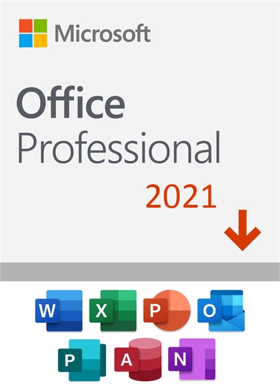 Microsoft Office Professional 2021 Digital Download