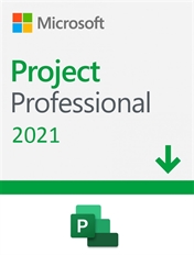 Microsoft Project Professional 2021 - Digital Download/ESD, 1 User, 1 Device, Single Buy, Windows 10 or later