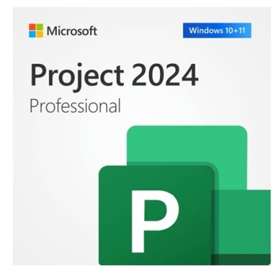 Microsoft Project Professional 2024 Licencia Perpetua 1 PC-Vista Frontal