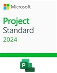 Microsoft Project Standard 2024 - Digital Download/ESD, 1 User, 1 Device, Single Buy, Windows 11