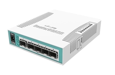 Mikrotik CRS106-1C-5S - Switch, 5 Puertos, Gigabit Ethernet PoE, 12Gbps