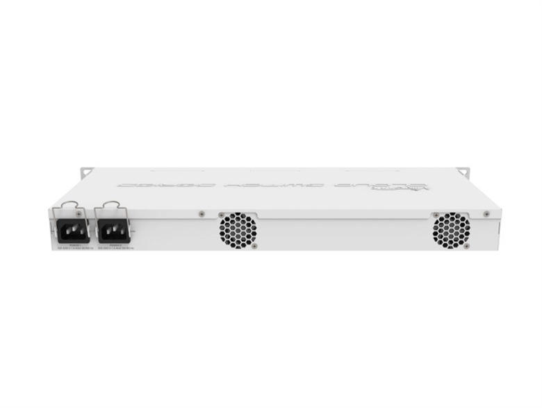 Mikrotik CRS328-4C-20S-4S RM - Switch back view