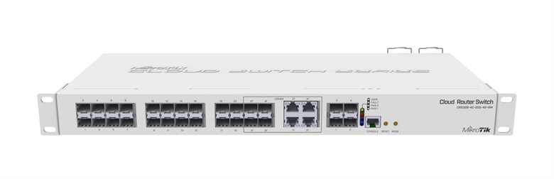 Mikrotik CRS328-4C-20S-4S RM - Switch front view