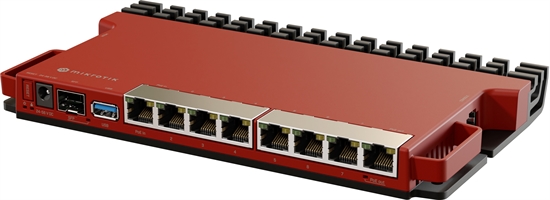Mikrotik L009UiGS-RM - Router 8 Puertos Gigabit SFP 2 5G PoE Pasivo Montaje en Rack - Vista derecha