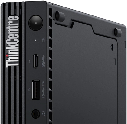Mini Tower Lenovo ThinkCentre M70q - Front Top Isometric View