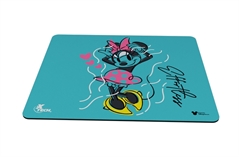 Xtech  Minnie Mouse Edition - Standard Mouse Pad, Cloth, Cyan