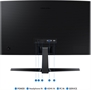 MONITOR SAMSUNG 24 CURVED NEW Front View 5