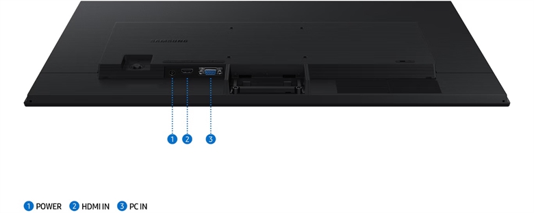 MONITOR SAMSUNG 27 FLAT NEW Rear View 6