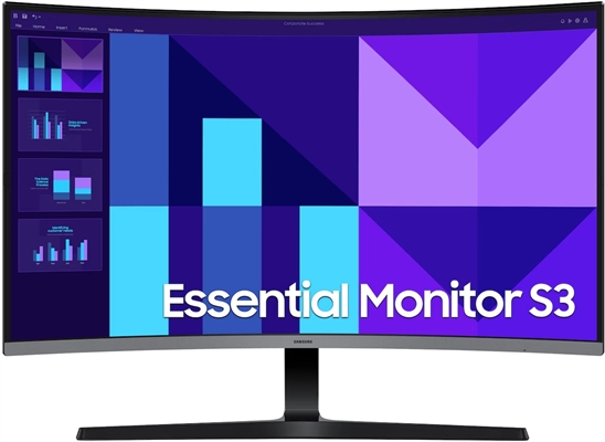 MONITOR SAMSUNG 32 CURVE NEW ESSENTIAL Front View 1