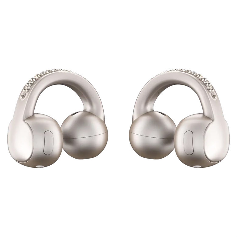 Moto Buds Loop Gold Open-Ear Wireless Earbuds-earbuds View