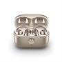 Moto Buds Loop Gold Open-Ear Wireless Earbuds-Front View