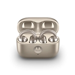 Motorola Moto Buds Loop  - Earbuds, Sound by Bose, Open-Ear, Wireless, Bluetooth, 20-20KHz, Gold
