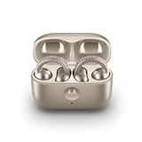 Motorola Moto Buds Loop  - Earbuds, Sound by Bose, Open-Ear, Wireless, Bluetooth, 20-20KHz, Gold