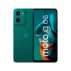 Motorola Moto G05 - Celular, 128GB de Almacenamiento, 4GB RAM, Cámara de 50MP, Doble SIM, 5.200mAh, Verde Profundo