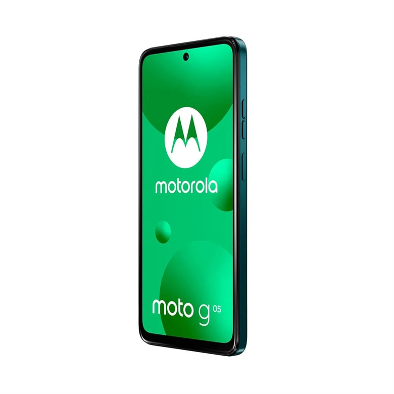 Motorola Moto G05 Green side