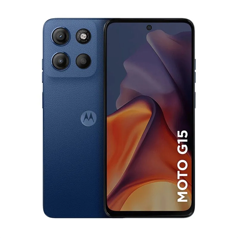 Motorola Moto G15 - Smartphone pb6d0074pe front view