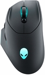 Alienware AW620M - Mouse, Inalámbrico, USB, Óptico, 26000 dpi, RGB, Negro