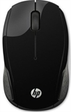 HP 200 - Mouse, Inalámbrico, USB, Óptico, 1000 dpi, Negro