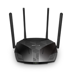 MERCUSYS MR80X - Router, Dual-Band, 2.4/5 GHz, Wi-Fi 6, AX3000, 3000 Mbps