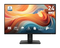 MSI Monitor PRO MP242 E14A  - Monitor 24", 144Hz, 1920 x 1080 FHD, HDMI 2.0, DisplayPort 1.2a, D-Sub VGA, Black