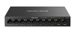 Mercusys MS110CMP - PoE+ Switch, 10 Ports, Fast Ethernet, 10/100 Mbps