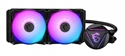 MSI 240R CPU Cooler Front View
