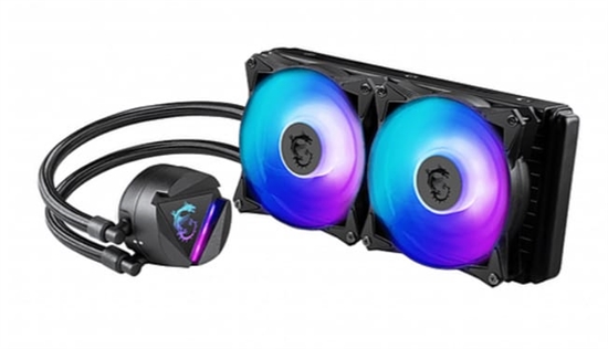 MSI 240R CPU Cooler Isometric View