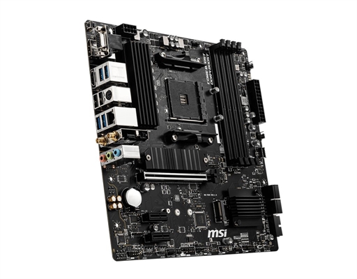 MSI B550M PRO-VDH WIFI - Motherboard lateral view