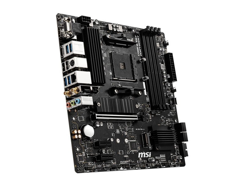 MSI B550M PRO-VDH WIFI - Motherboard lateral view