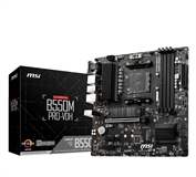 MSI B550M PRO-VDH  - Micro-ATX AM4 Motherboard with DDR4 and PCIe 4.0 Support