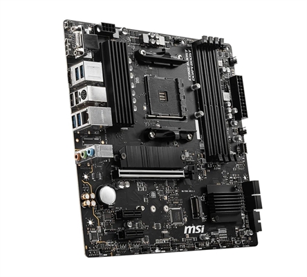 MSI B550M PRO VDH AM4 -Diagonal View